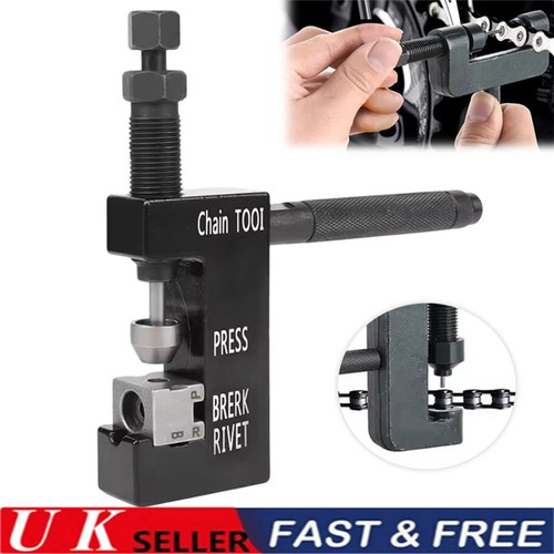 Motorcycle chain riveting - chain,