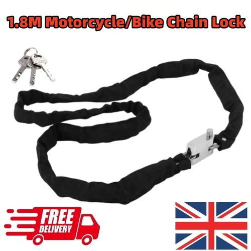 Motorcycle anti theft chain - motorcycle, anti-theft