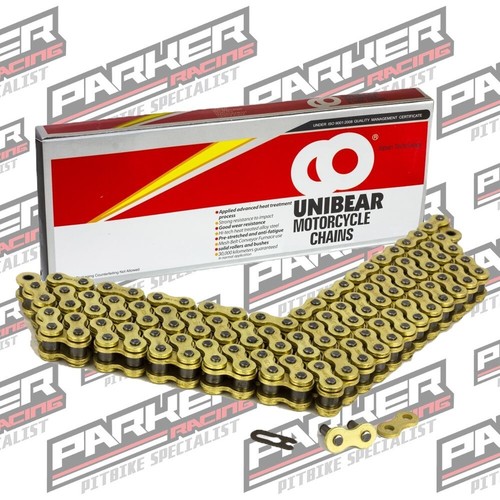 Pit bike chain gold 420 - -,