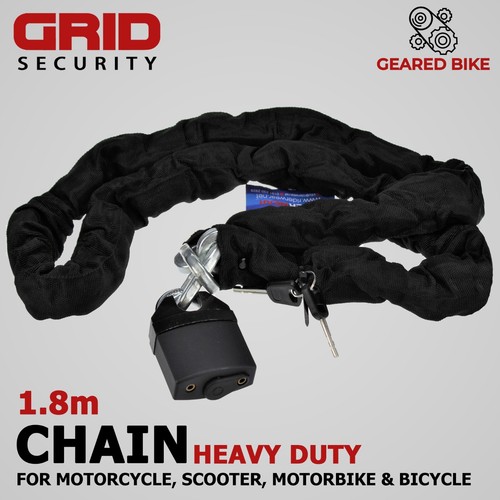 Motorcycle chain lock - motorcycle,